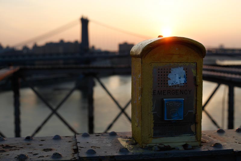 Tirage Photo Couleur – New-York – Brooklyn Bridge Manhattan Lever de Soleil en Couleur – Image 4