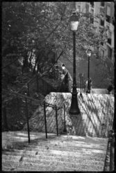 Tirage Photo de Paris – Escaliers Vieux Paris Rue Stendhal 20ème