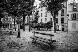 Tirage Photo Paris – Belleville Ménilmontant Place du Guignier