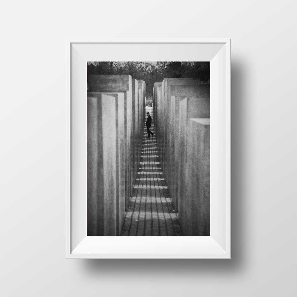 holocaust memorial Image Noir et Blanc