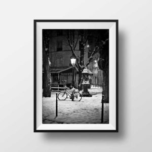Photo Paris Ménilmontant la nuit