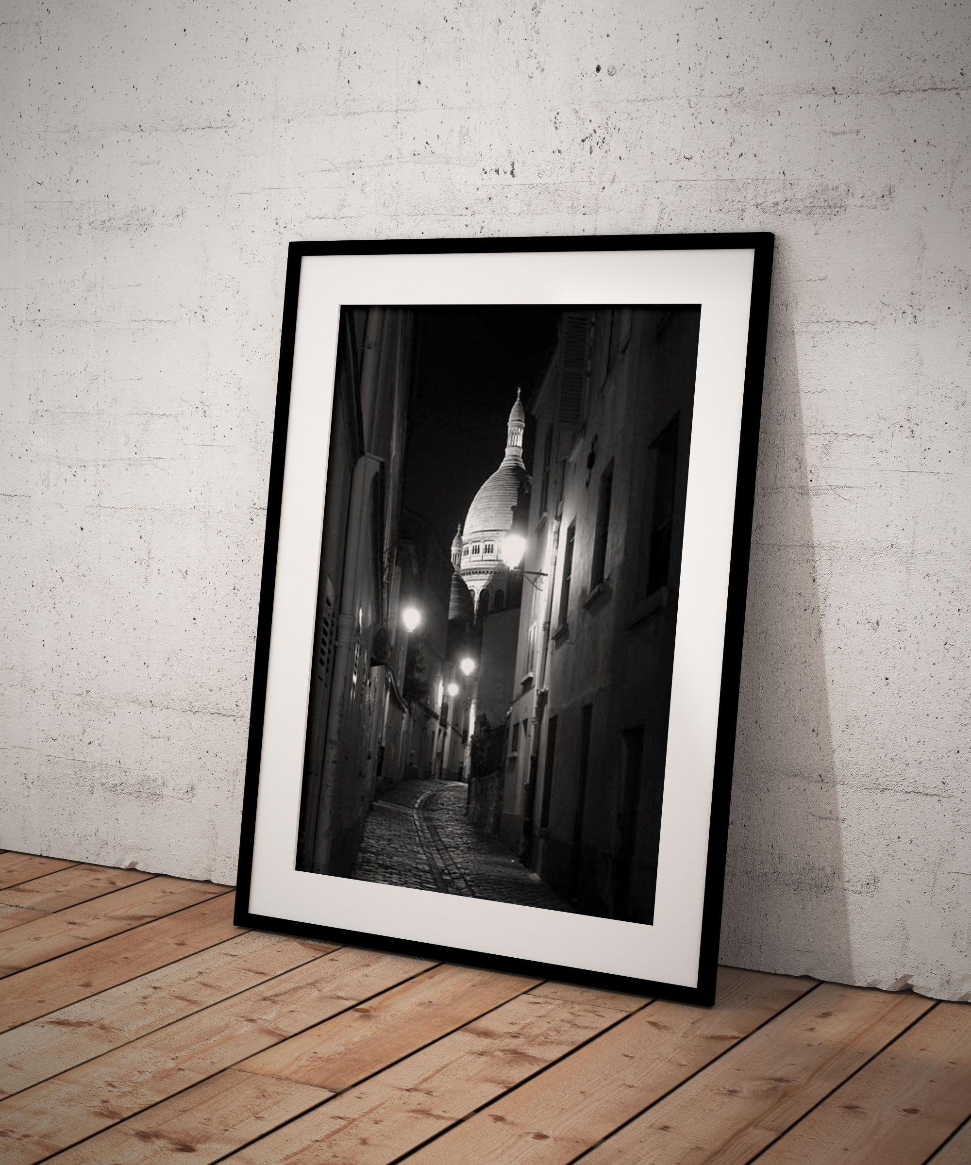 montmartre sacre coeur la nuit 1