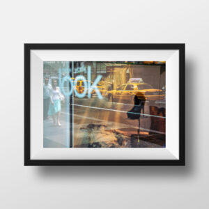 Tirage photo New-York Taxi Jaune