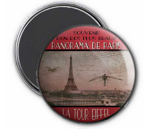 Magnet souvenir Paris – Panorama de la Tour Eiffel