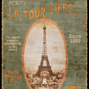 Cartes Postales Paris vintage - Tour Eiffel 1900