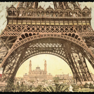 Cartes Postales Paris vintage - Tour Eiffel