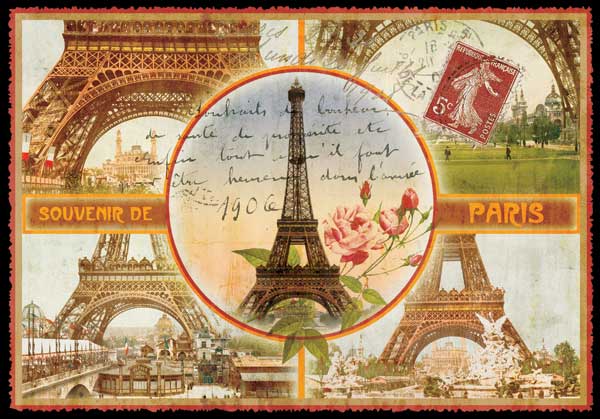 Cartes Postales Paris vintage - Multivues