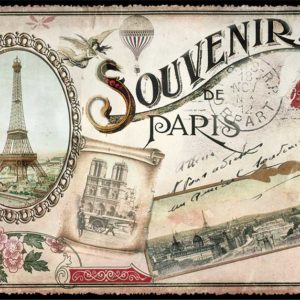 Cartes Postales Paris vintage - Souvenir