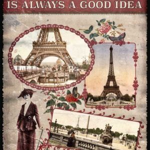 Cartes Postales Paris vintage - Paris is always a good idea