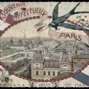 Cartes Postales Paris vintage - Souvenir