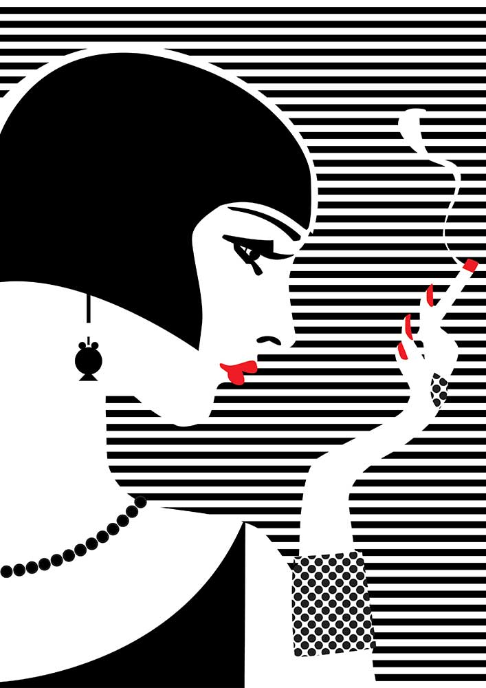 Affiche Illustration Mode - Poster Vogue Style Pop Art Portrait Rétro – Image 6