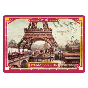 Carte Postale Paris Souvenir - Souvenir Paris 1900