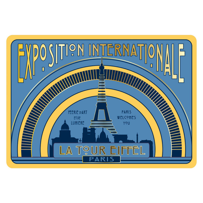 Carte Postale Paris Exposition Internationale