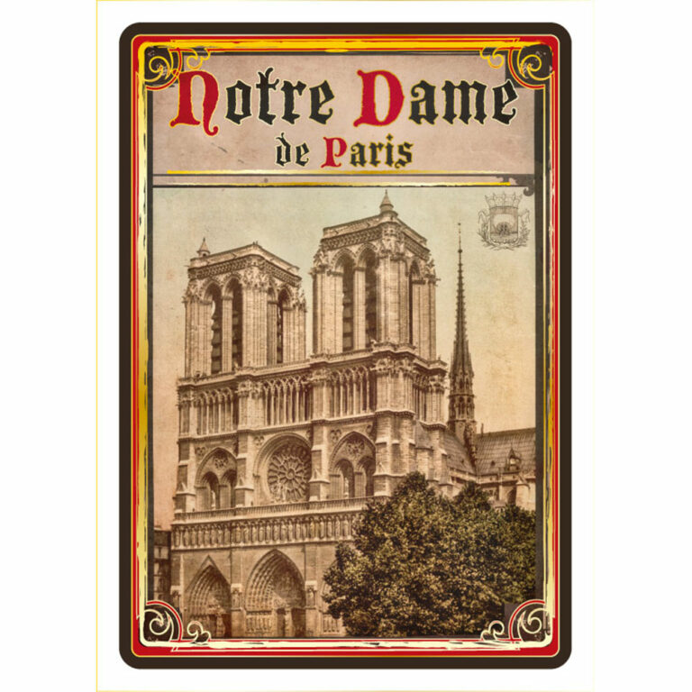 Carte Postale Souvenir Notre-Dame de Paris