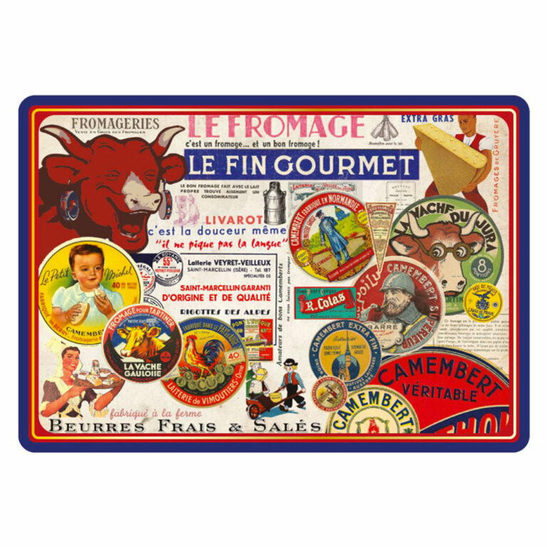 Carte Postale Les Fromages