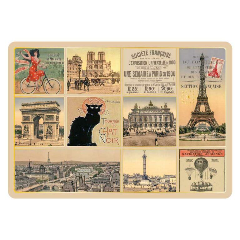 Carte Postale Paris Le Chat Noir - Mosaique