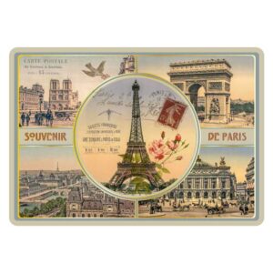 Carte Postale Paris Souvenir - Souvenir de Paris CPD O70