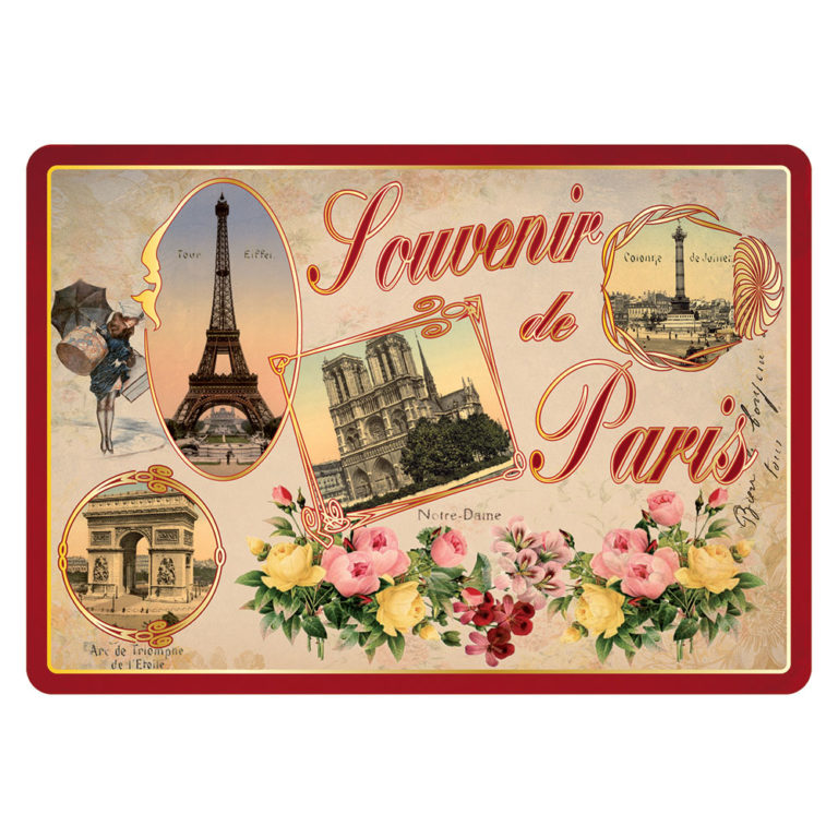 Carte Postale Paris Souvenir - Souvenir Paris