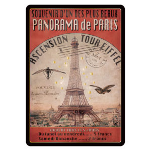 Carte Postale Paris Souvenir - Panorama de Paris
