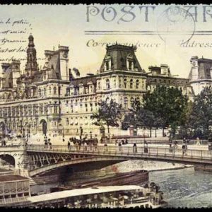 Carte Postale Paris Vintage - Place de l'Hotel de Ville PPOF 012