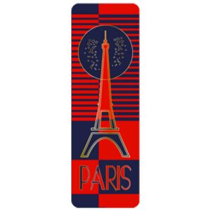 Marque-Page Paris Souvenir - Paris Art Déco Champagne MPD 002