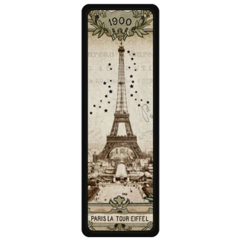 Marque-Page Paris Souvenir - Paris La Tour Eiffel 1900