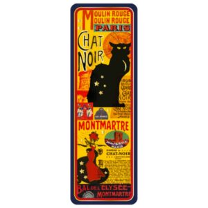 Marque-Page Paris Souvenir - Le Chat Noir MPD 009