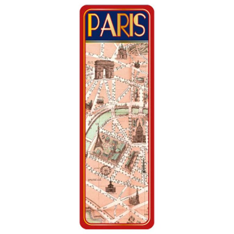 Marque-Page Paris Souvenir - Plan Monumental