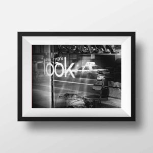 Photo New York 5th Avenue Noir et Blanc