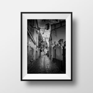 Tirage Photo de Paris Montmartre Noir et Blanc