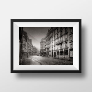 Photographie ancienne restaurée – Marville, rue du Vieux-Colombier