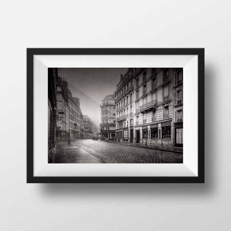 Photographie ancienne restaurée – Marville, rue du Vieux-Colombier