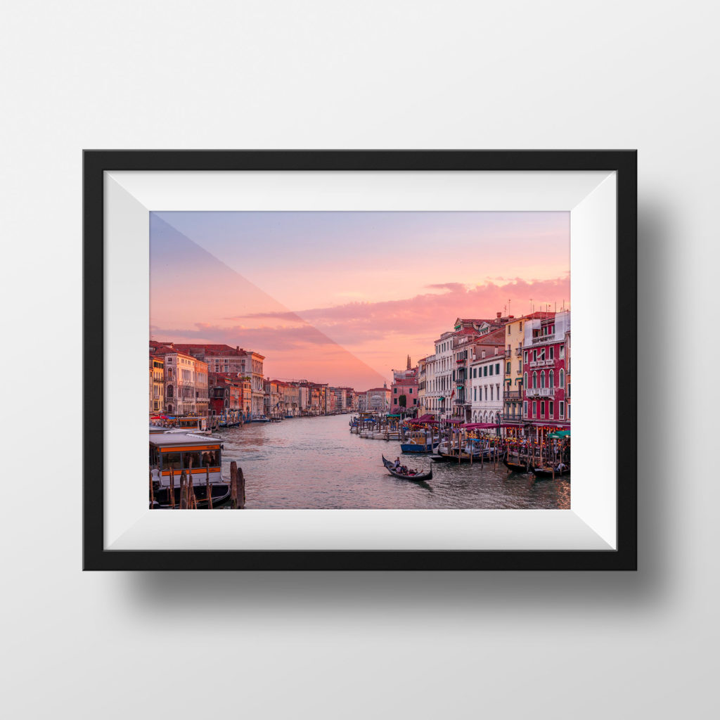 Tirage Photo Couleur Venise Grand Canal