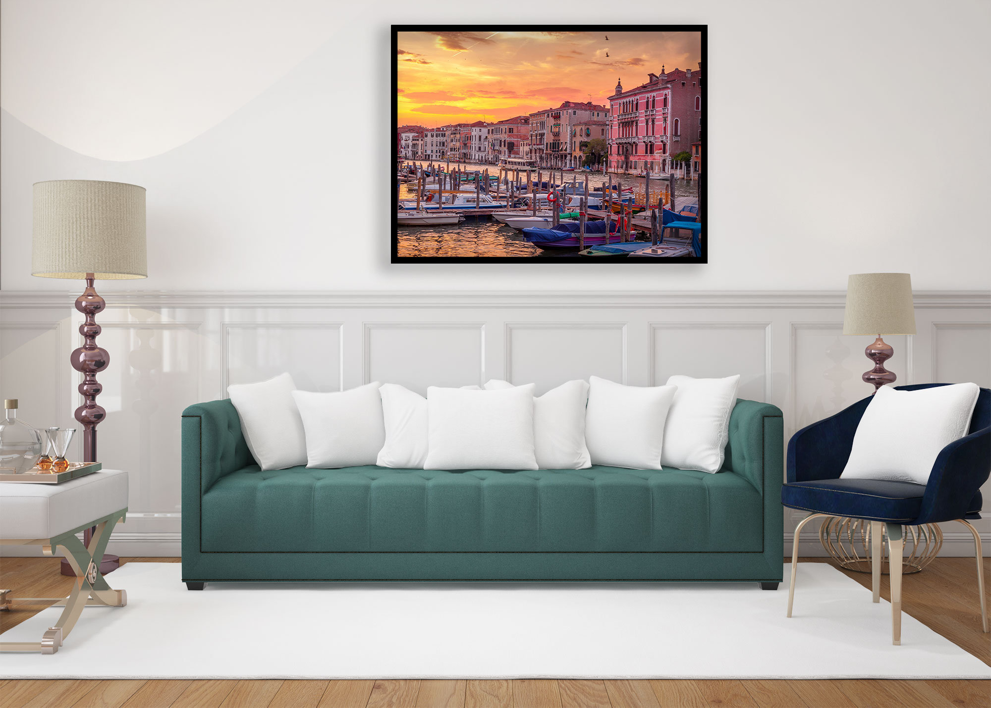 Tirage Photo Venise Canal Paysage