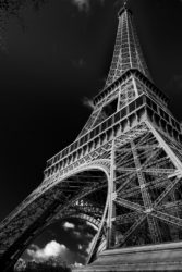 Photo Paris Tour Eiffel en Noir et Blanc
