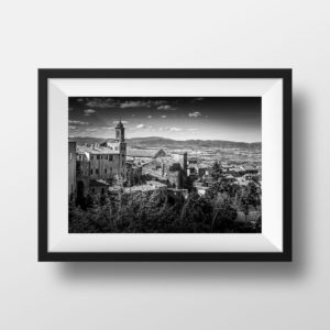 Photo Noir et Blanc Toscane Montepulciano