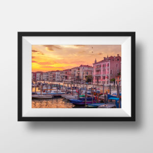 Tirage Photo Venise Canal Paysage