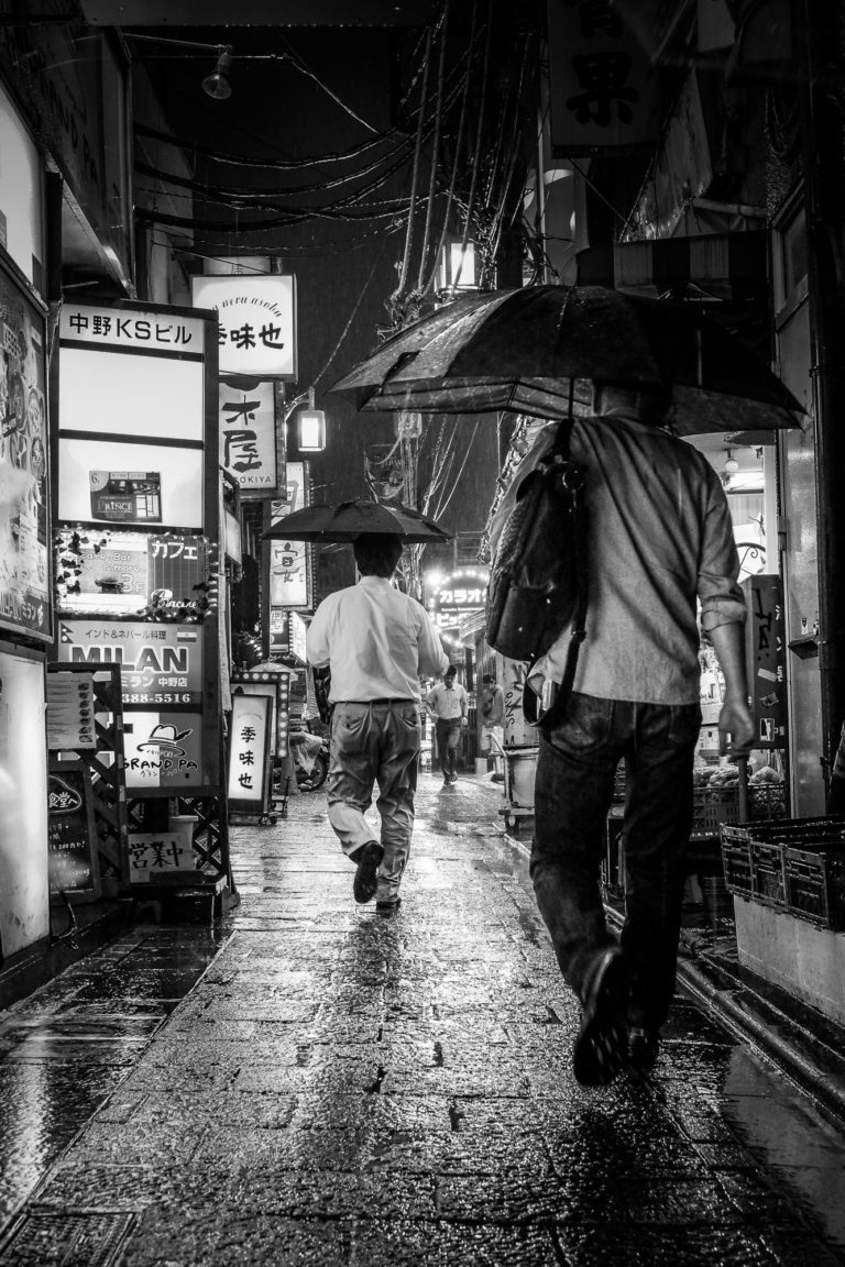 Photo Noir et Blanc Tokyo koenji