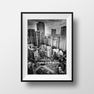 Photo Noir et Blanc Tokyo Japon Photographie