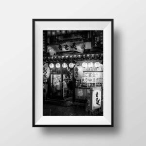 Tirage Photo Noir et Blanc Tokyo