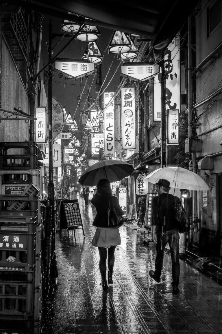 Photo Noir et Blanc Tokyo koenji