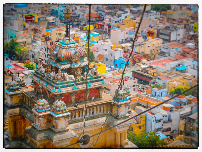 Trichy Tiruchirappalli Temple Fort Rock Tamil Nadu
