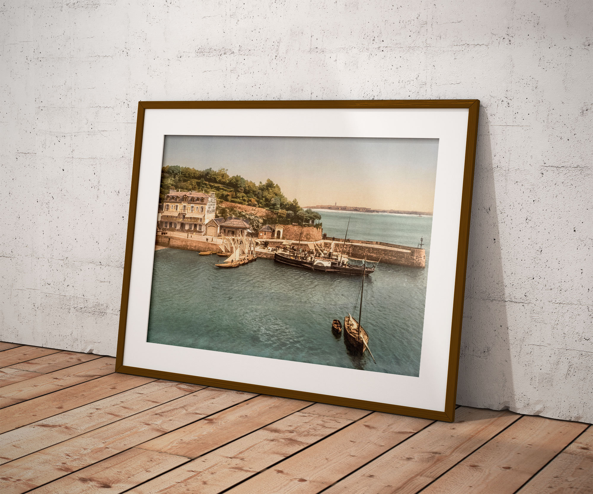 Photo Ancienne Bretagne Dinard Bec de la Vallée