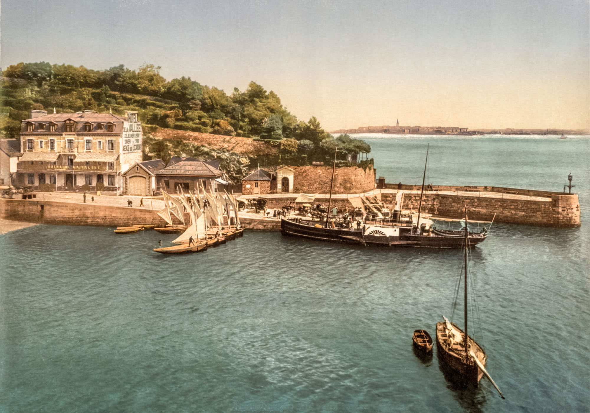 Photo Ancienne Bretagne Dinard Bec de la Vallée