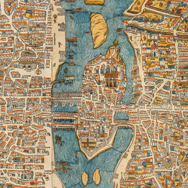 Reproduction Plan Ancien Paris Truschet et Hoyau 1553 – Image 6