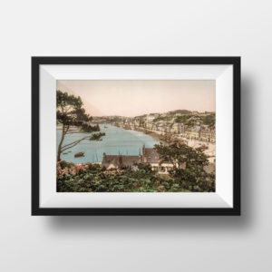 Tirage Photo - Vue Ancienne Audierne, Bretagne