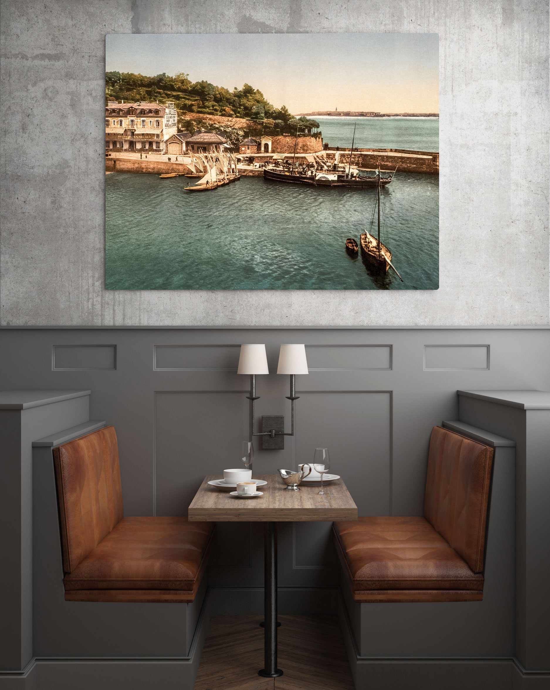 Photo Ancienne Bretagne Dinard Bec de la Vallée