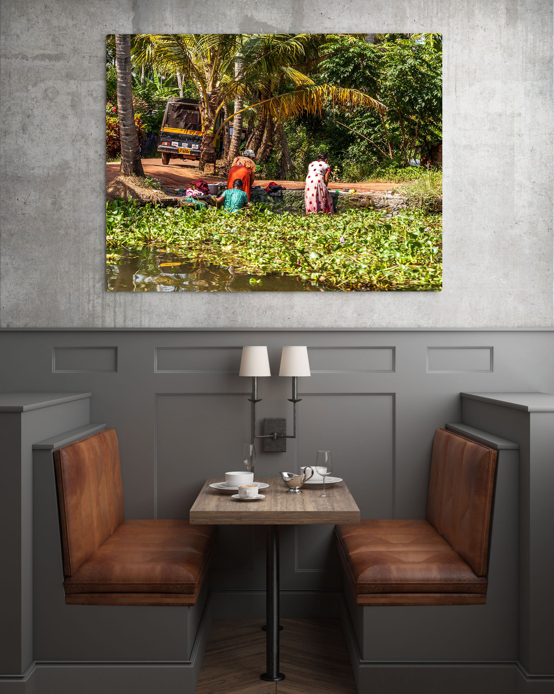 Photo Couleur Kerala Backwaters Alleppey
