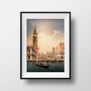 Photo Ancienne Venise Place Saint-Marc