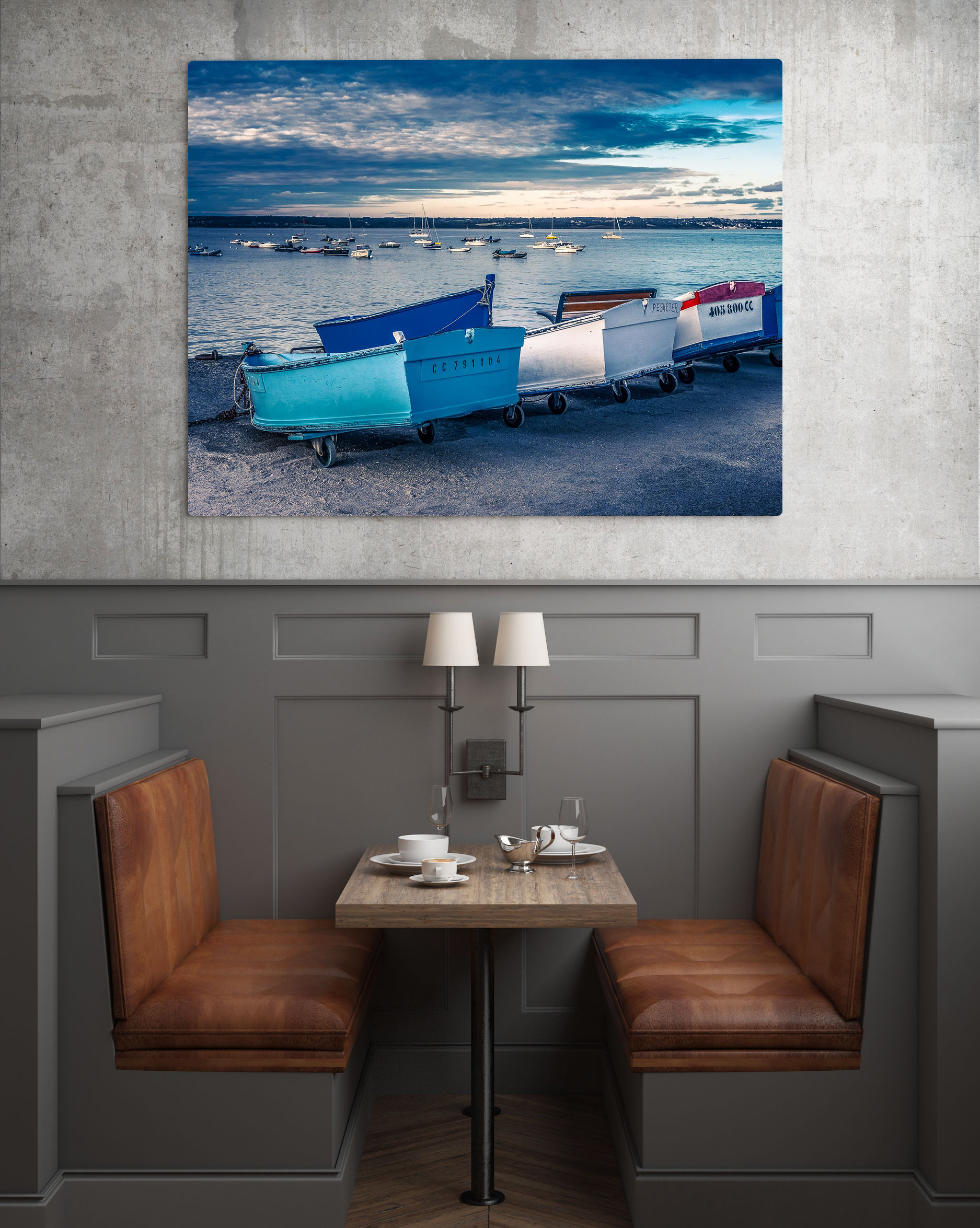 Photo Bretagne Cale Bateaux